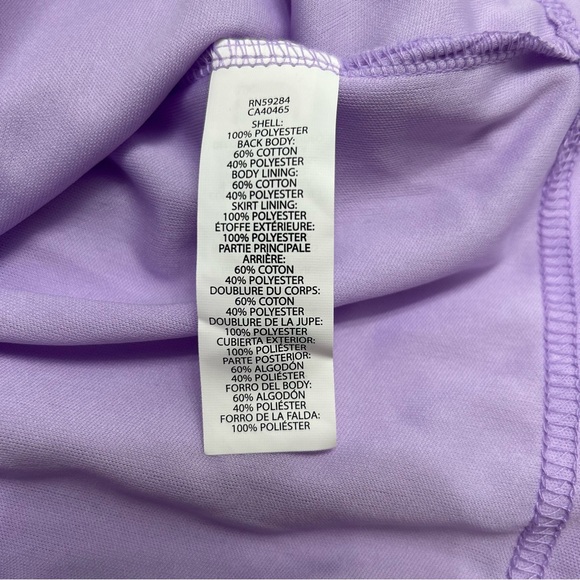 Baby Girls 3D Rosette Mesh Fit and Flare Dress - Purple Size 18-24 Months NWT - Picture 6 of 6